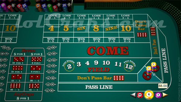 how to win big at the craps table