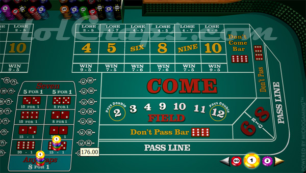 C and E craps bet